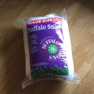 Buffalo snow - holiday decoration, 24oz bag